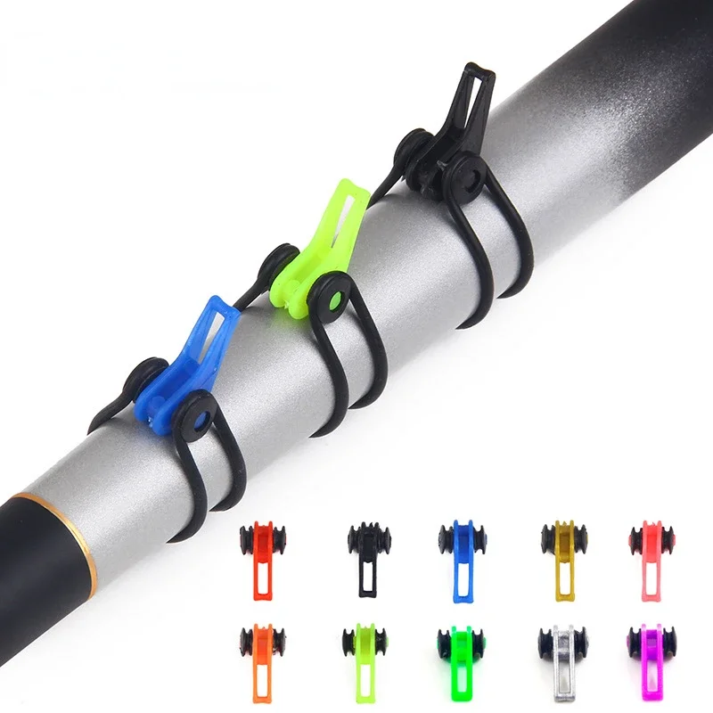 Fishing Hook Jig - 10 ชิ้น/ล็อตตะขอตกปลาพลาสติก Secure Keeper ผู้ถือ Lure
