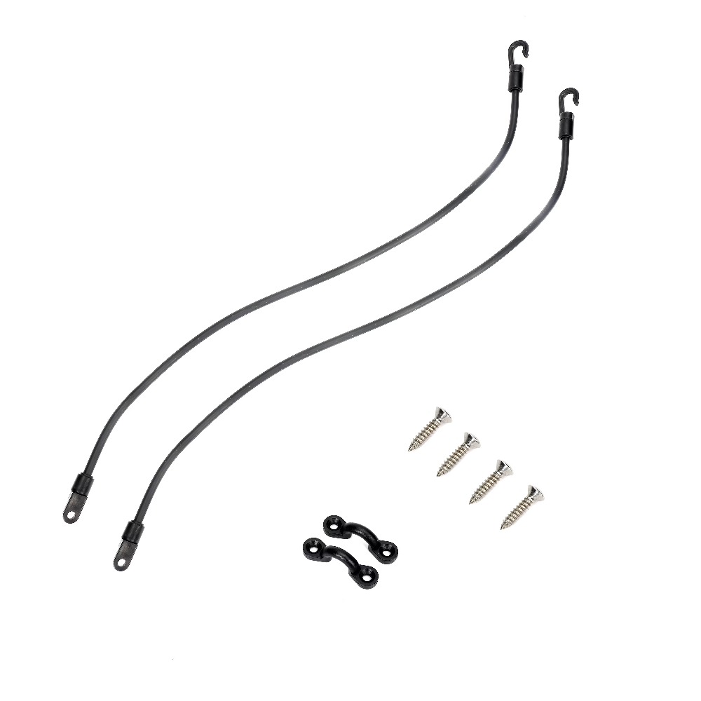 Fishing Hook - สายรัดคันเบ็ดตกปลาพร้อมตะขอสำหรับรถยนต์ รถบรรทุก เรือ 2 ชิ้น