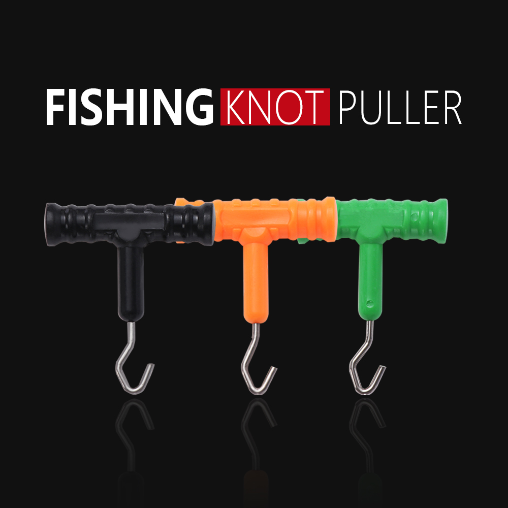 Fishing Hook Remover - 3PCS ABS + สแตนเลสสตีลเรียบ Knot ตะขอปลาคาร์พปลา