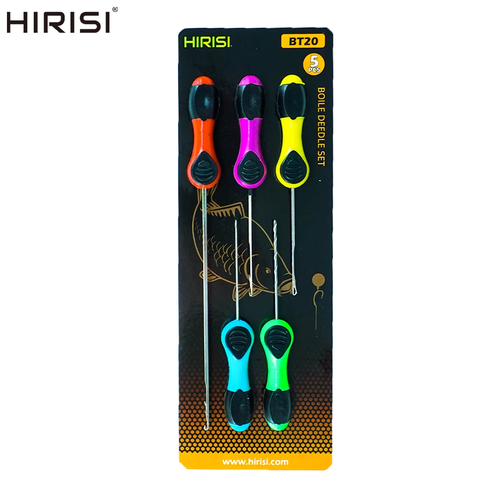 Fishing Hook Stainless Steel - 5x ปลาคาร์พเครื่องมือตกปลาเหยื่อเข็มชุด Pop Up Boilie Rigs