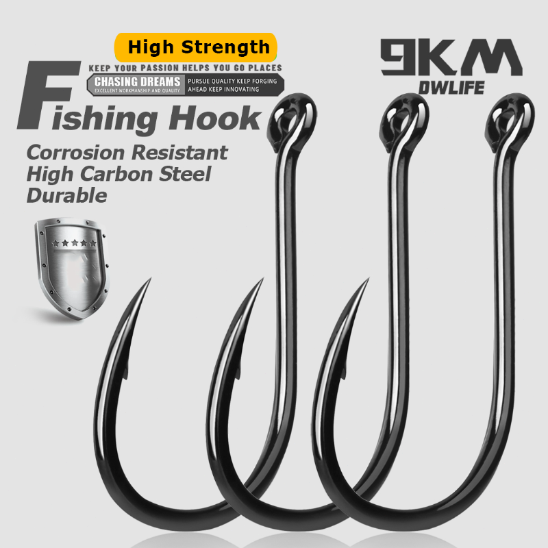 Fishing Hook Circle - เบ็ดตกปลาอิเซอามะ 9KM 50~200 ชิ้น เบ็ดตกปลาคาร์พ เบ็ดตกปลาทะเล