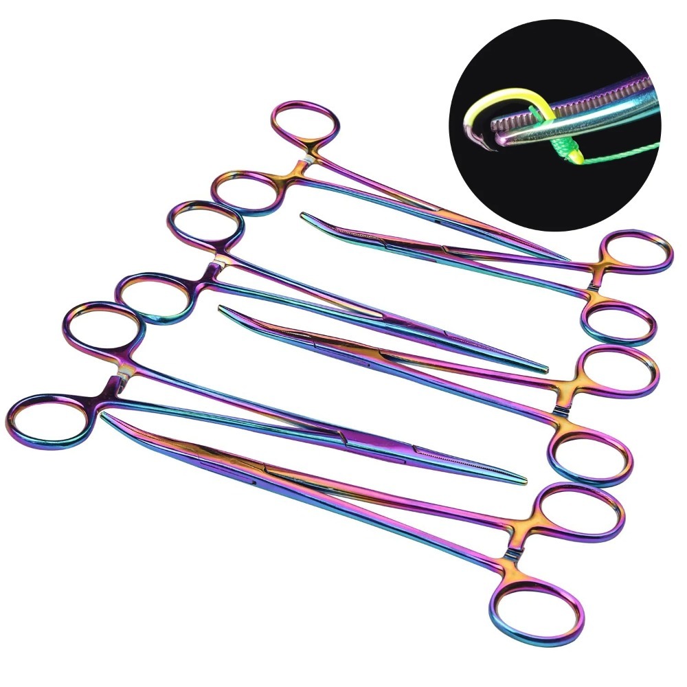 Fishing Hook Remover - คีมตกปลาแบบหยักพรีเมียม - ที่ถอดตะขอสแตนเลสและเครื่องมือดูแลสัตว์เลี้ยงอเนกประสงค์สำหรับขนหู