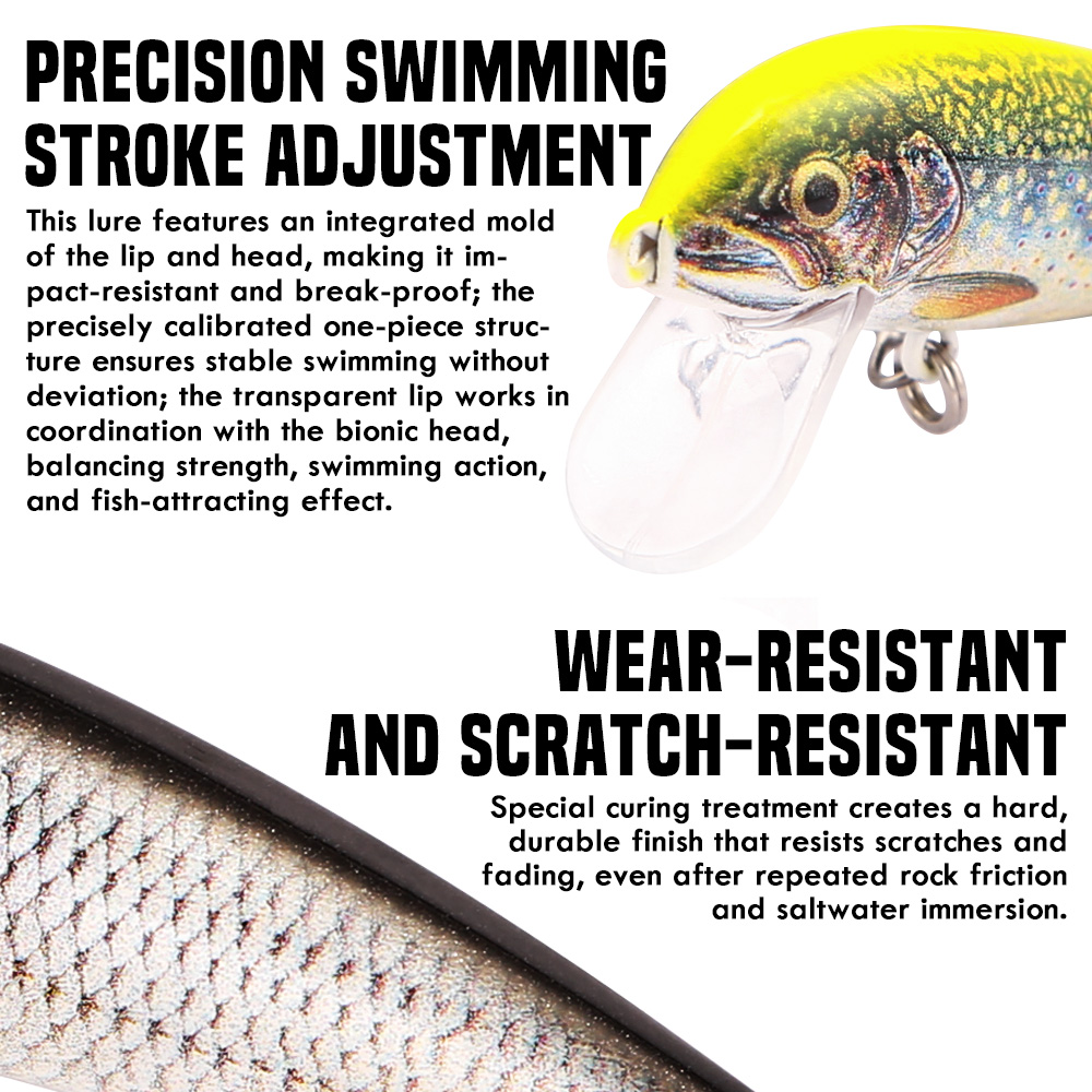 เหยื่อตกปลา B&U แบบจมน้ำ รูปทร - Fishing Hook Treble บทวิจารณ์และราคา