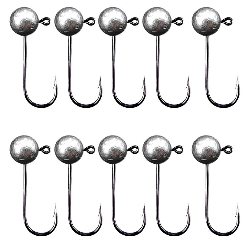 10 ชิ้น/ล็อต Jig Head ตะขอตกปล - Fishing Hook Offset บทวิจารณ์และราคา