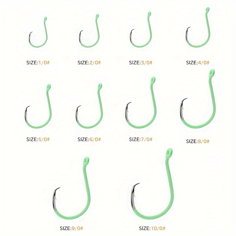 ZYZHE 10 ชิ้น/กล่อง ตะขอเกี่ยว - Fishing Hook Circle บทวิจารณ์และราคา
