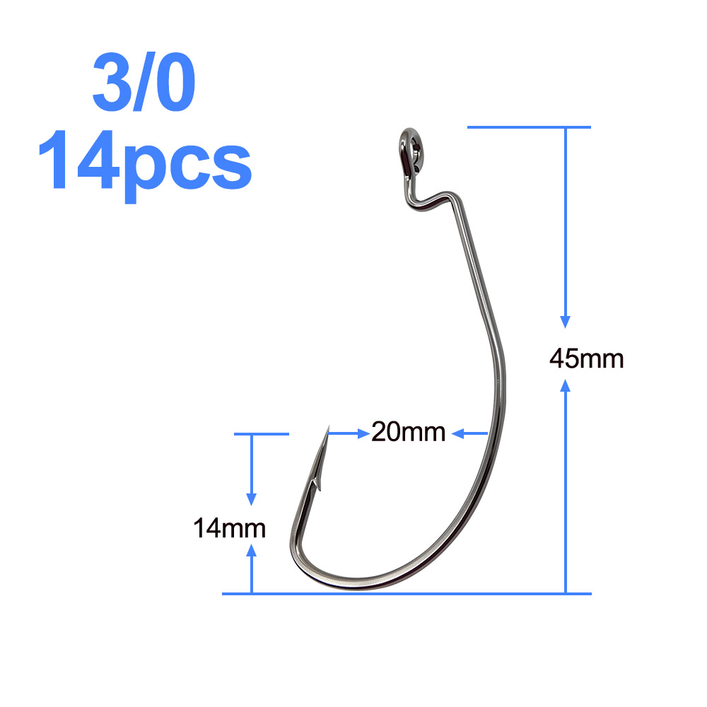 เบ็ดตกปลา ESFISHING แบบออฟเซ็ต - Fishing Hook Offset บทวิจารณ์และราคา