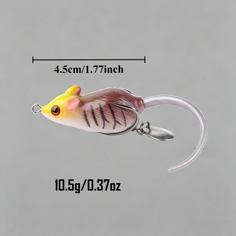 เหยื่อตกปลาแบบนิ่ม 1 ชิ้น/2 ชิ - Fishing Hook Weedless บทวิจารณ์และราคา