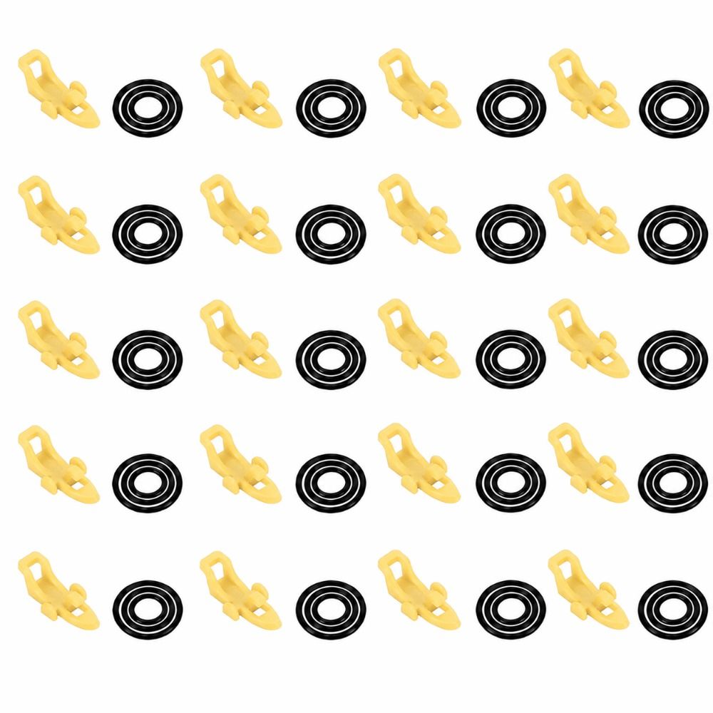 20 ชิ้น พร้อมวงแหวนยาง 3 ขนาด  - Fishing Hook Size บทวิจารณ์และราคา