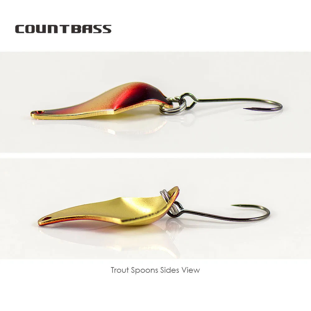 COUNTBASS 5/64oz 2g ช้อนหล่อ B - Fishing Hook Barbless บทวิจารณ์และราคา