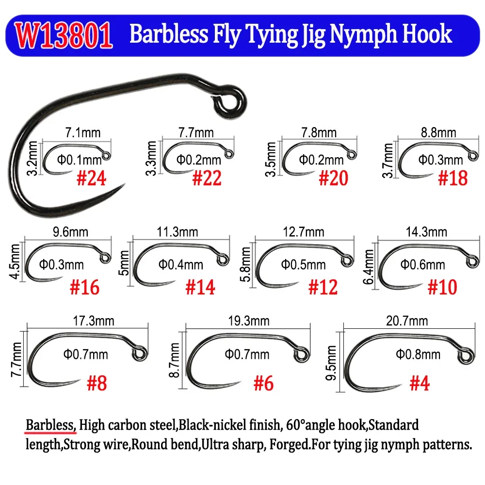 ตะขอตกปลาแบบไม่มีหนามและไร้กั้ - Fishing Hook Barbless บทวิจารณ์และราคา