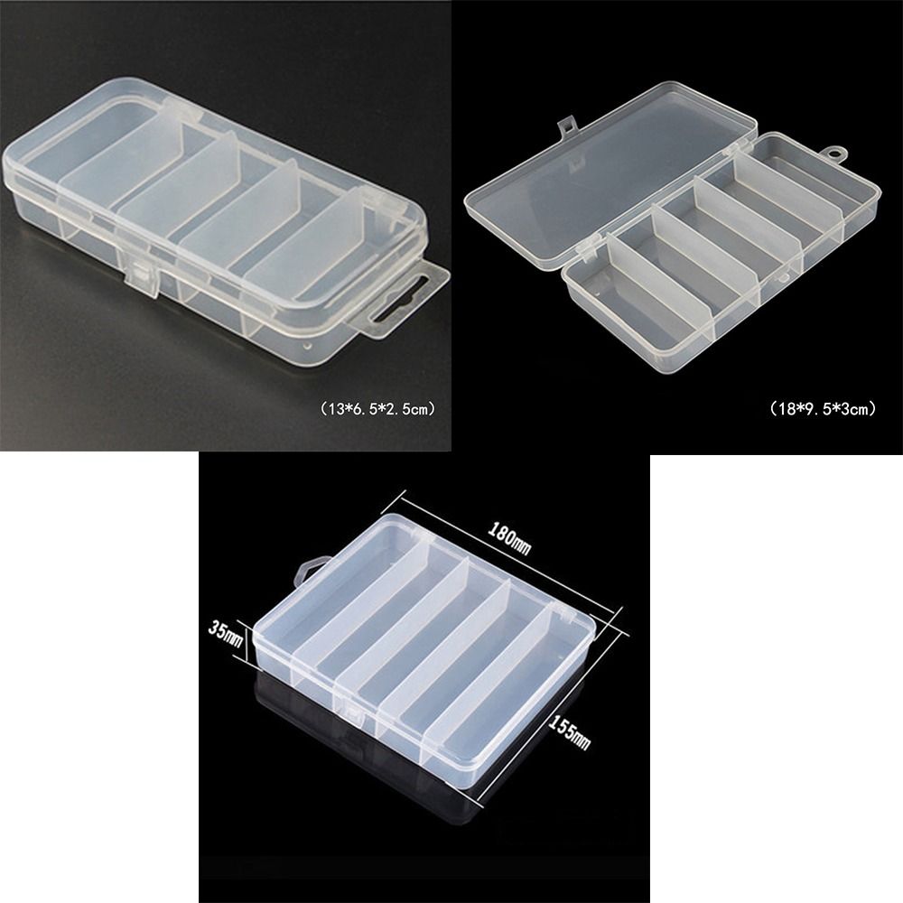1/3 ชิ้น 3 ขนาดของเหยื่อตกปลาพ - Fishing Hook Box บทวิจารณ์และราคา