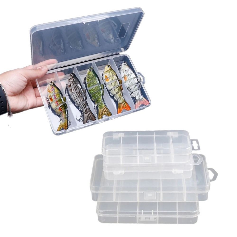 1/3 ชิ้น 3 ขนาดของเหยื่อตกปลาพ - Fishing Hook Box บทวิจารณ์และราคา