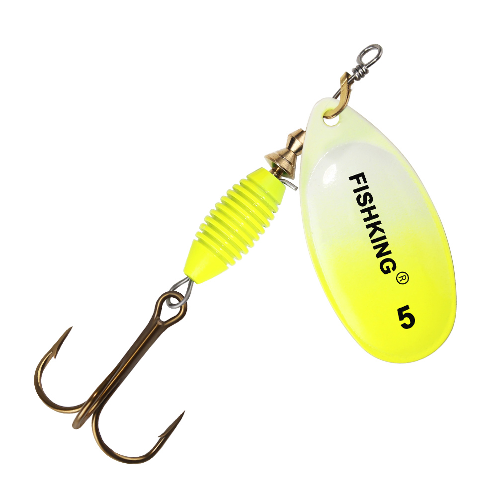 เหยื่อตกปลาโลหะ4G 4.8G 7G 10G  - Fishing Hook Treble บทวิจารณ์และราคา