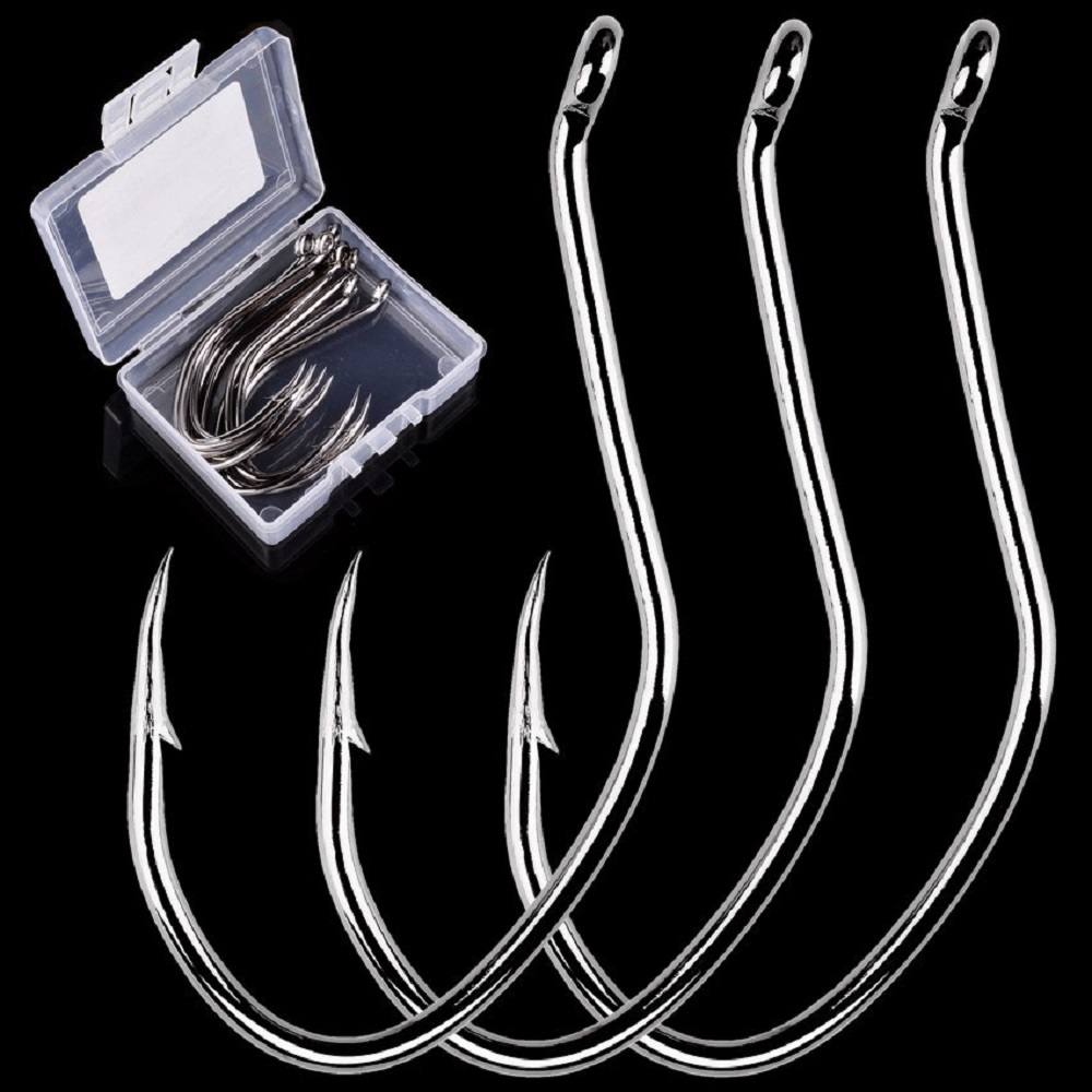 เบ็ดตกปลาปลาดุก10ชิ้น/กล่องเบ็ - Fishing Hook Circle บทวิจารณ์และราคา