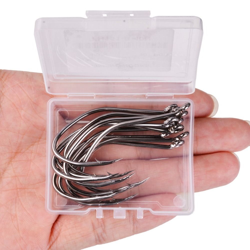 เบ็ดตกปลาปลาดุก10ชิ้น/กล่องเบ็ - Fishing Hook Circle บทวิจารณ์และราคา