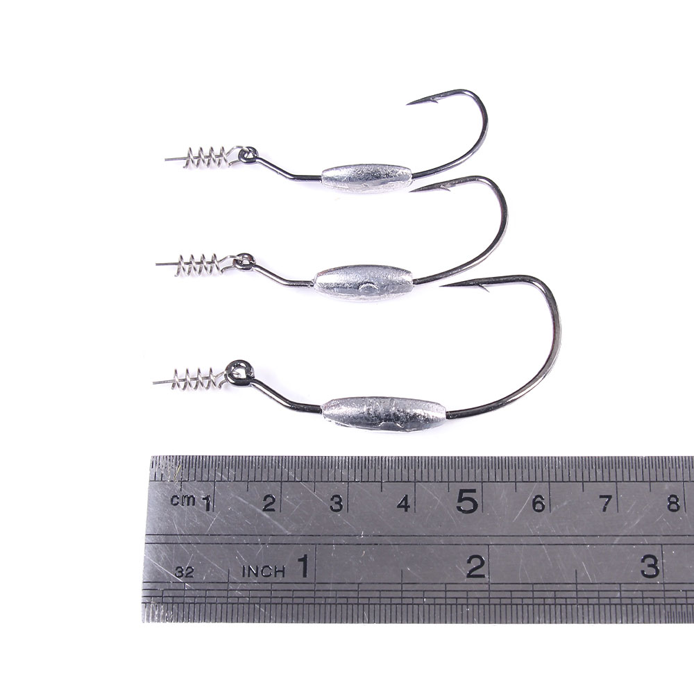 ตะขอเบ็ดตกปลาแบบออฟเซ็ตพร้อมตั - Fishing Hook Offset บทวิจารณ์และราคา