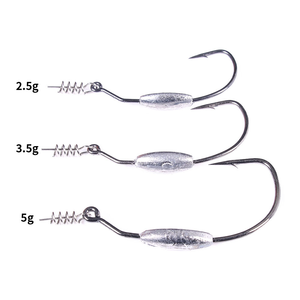 ตะขอเบ็ดตกปลาแบบออฟเซ็ตพร้อมตั - Fishing Hook Offset บทวิจารณ์และราคา
