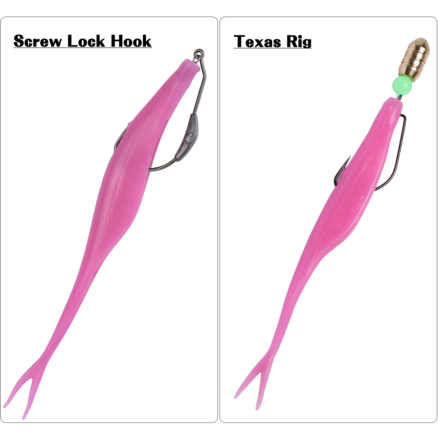 เหยื่อตกปลา Goture แบบนิ่ม 5 ช - Fishing Hook Weedless บทวิจารณ์และราคา