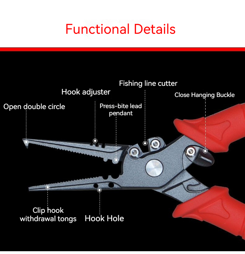 Luya คีมตัดอเนกประสงค์มีความแม - Fishing Hook Remover บทวิจารณ์และราคา