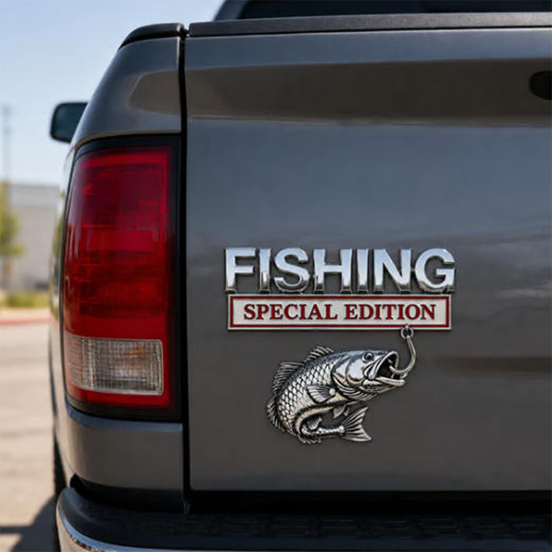 ตราสัญลักษณ์รถตกปลาโครเมียม โล - Fishing Hook บทวิจารณ์และราคา