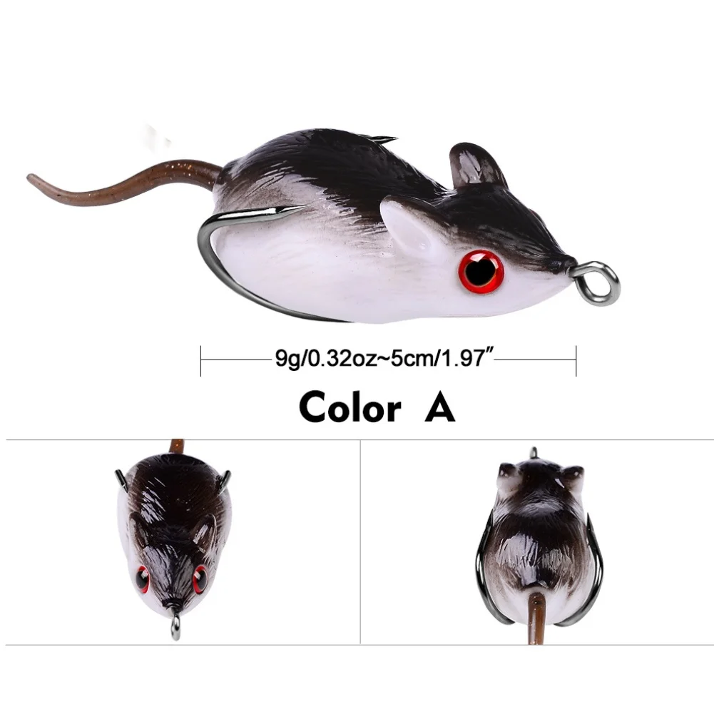 เหยื่อตกปลาแบบนิ่มชนิดกันพันกั - Fishing Hook Weedless บทวิจารณ์และราคา