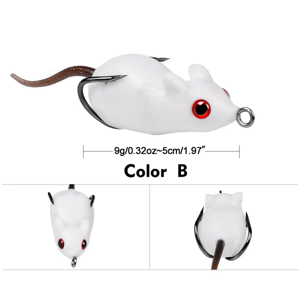 เหยื่อตกปลาแบบนิ่มชนิดกันพันกั - Fishing Hook Weedless บทวิจารณ์และราคา