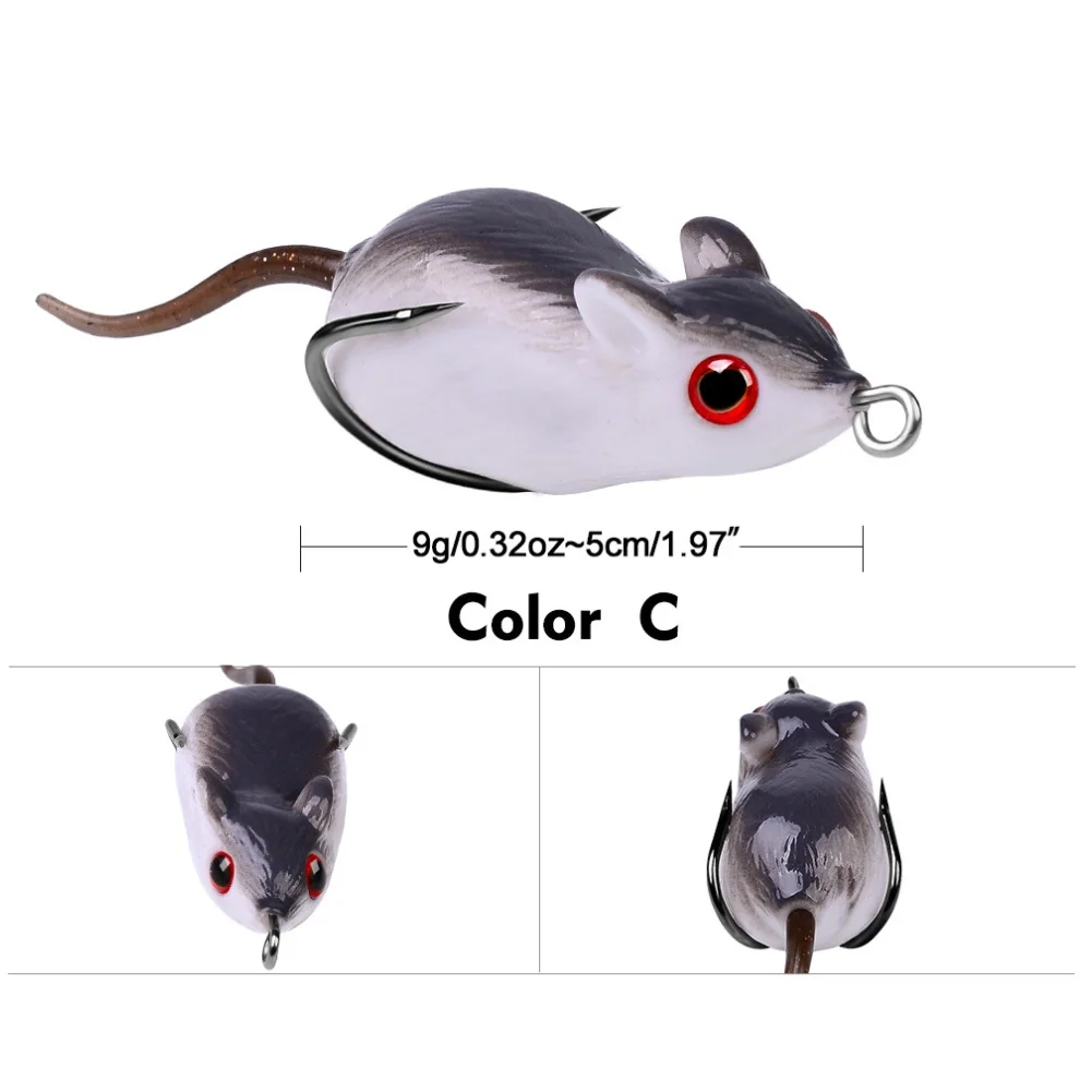 เหยื่อตกปลาแบบนิ่มชนิดกันพันกั - Fishing Hook Weedless บทวิจารณ์และราคา