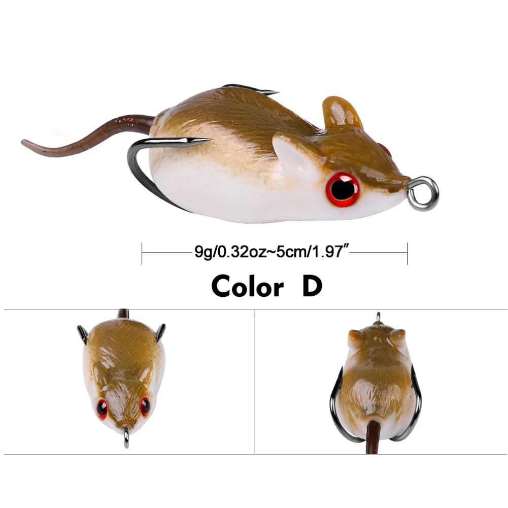 เหยื่อตกปลาแบบนิ่มชนิดกันพันกั - Fishing Hook Weedless บทวิจารณ์และราคา