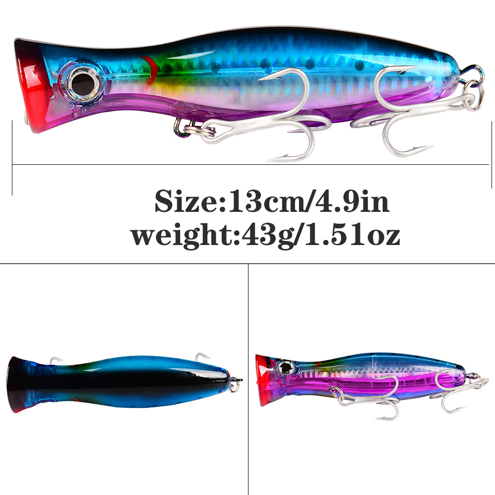 เหยื่อตกปลา PROBEROS 1 ชิ้น ขน - Fishing Hook Treble บทวิจารณ์และราคา