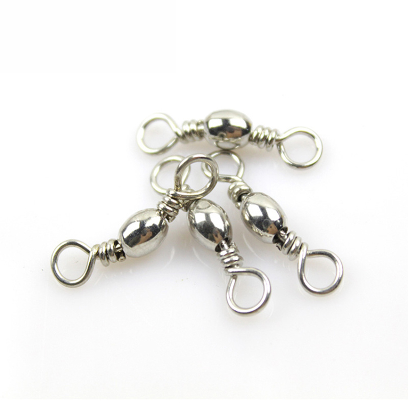 50Pcs/1กล่องสแตนเลสลูกปืนตกปลา - Fishing Hook Stainless Steel บทวิจารณ์และราคา