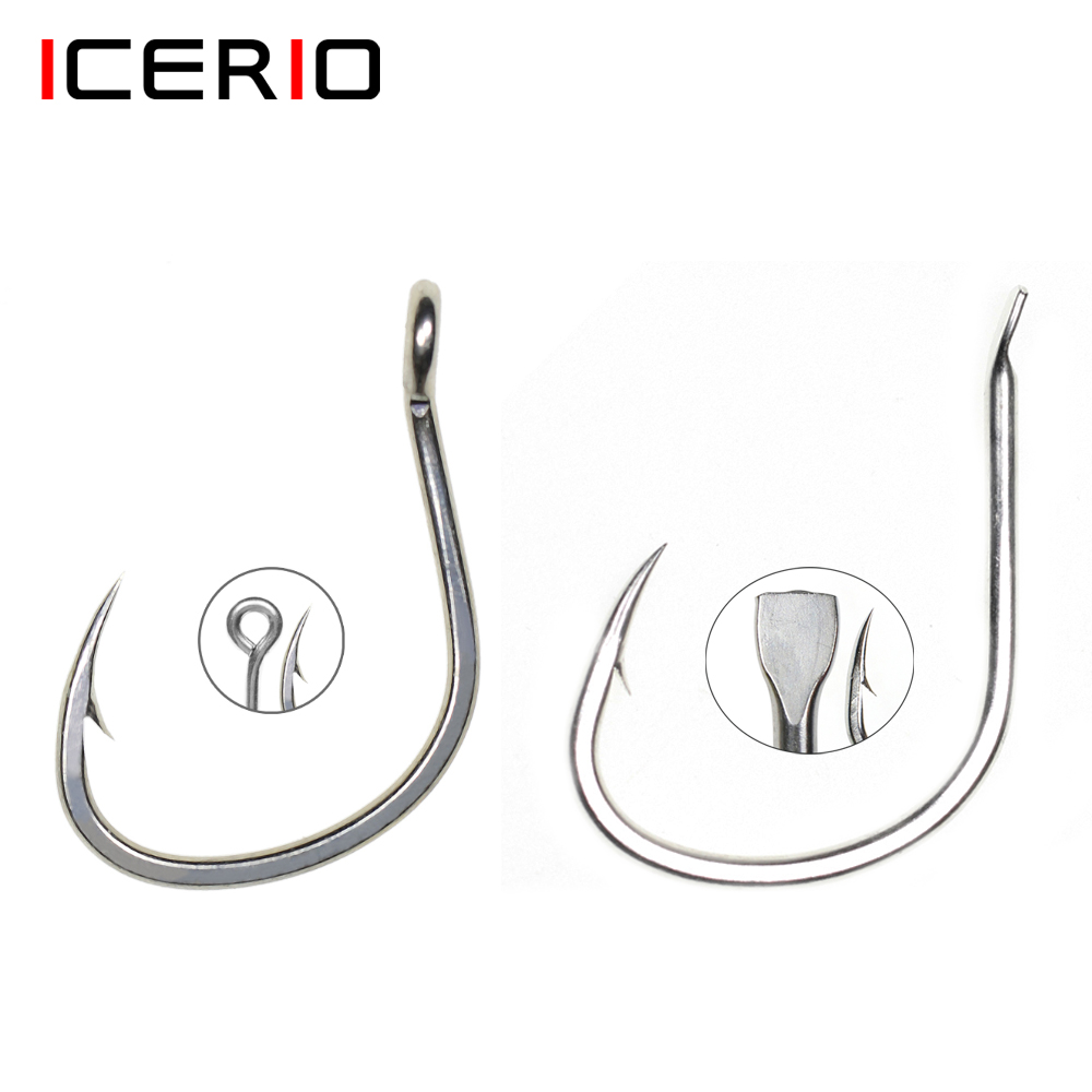 Icerio 10ชิ้นตะขอเคลือบดีบุกป้ - Fishing Hook Assortment บทวิจารณ์และราคา