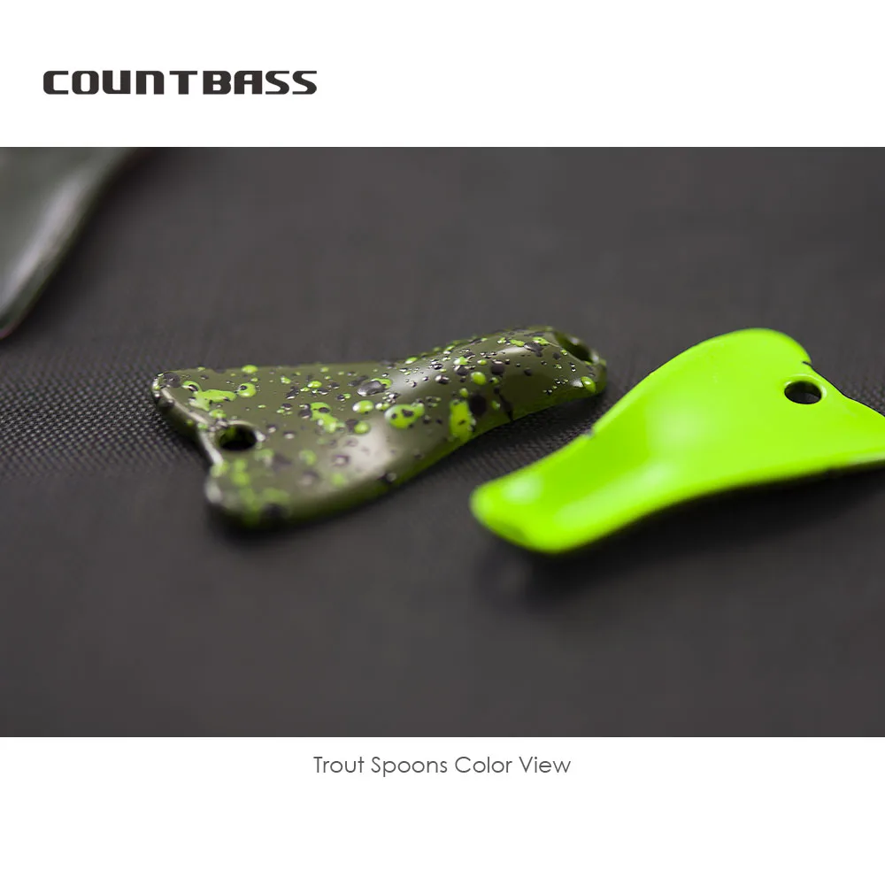 COUNTBASS 5/64oz 2g ช้อนหล่อ B - Fishing Hook Barbless บทวิจารณ์และราคา