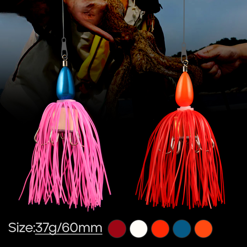 37g Weedless ฟุตบอล Jig Head ต - Fishing Hook Weedless บทวิจารณ์และราคา