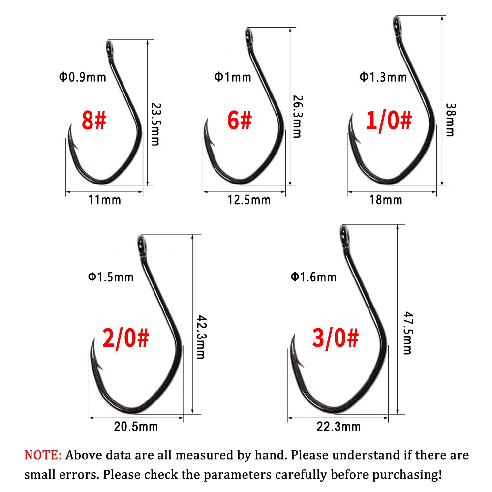 Wifreo 20pcs V รูปร่างปลาดุกตะ - Fishing Hook Offset บทวิจารณ์และราคา