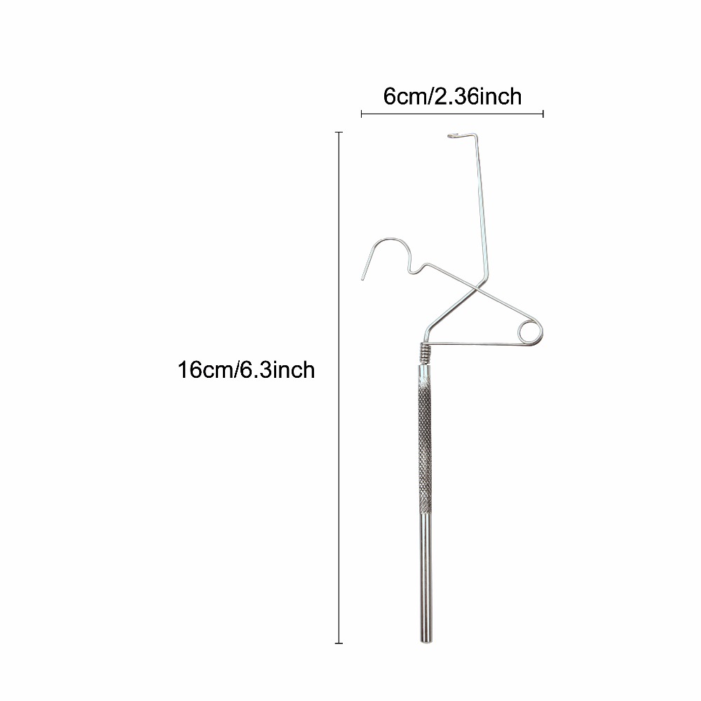 Fly Fishing Knot Tying Tool Ty - Fishing Hook Stainless Steel บทวิจารณ์และราคา