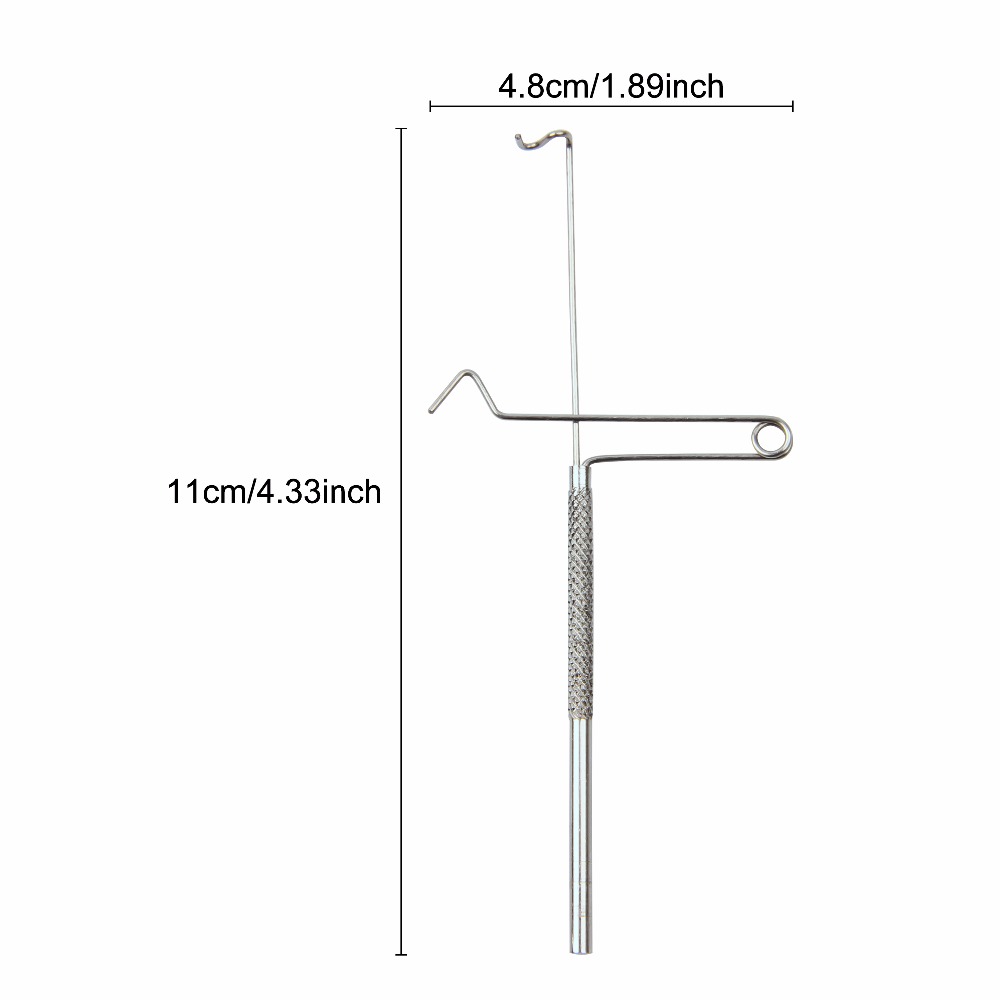 Fly Fishing Knot Tying Tool Ty - Fishing Hook Stainless Steel บทวิจารณ์และราคา