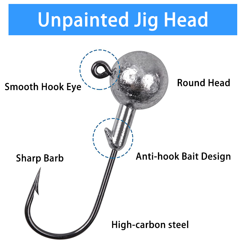 ตะขอเบ็ดตกปลา 100 ชิ้น หัวจิ๊ก - Fishing Hook Offset บทวิจารณ์และราคา