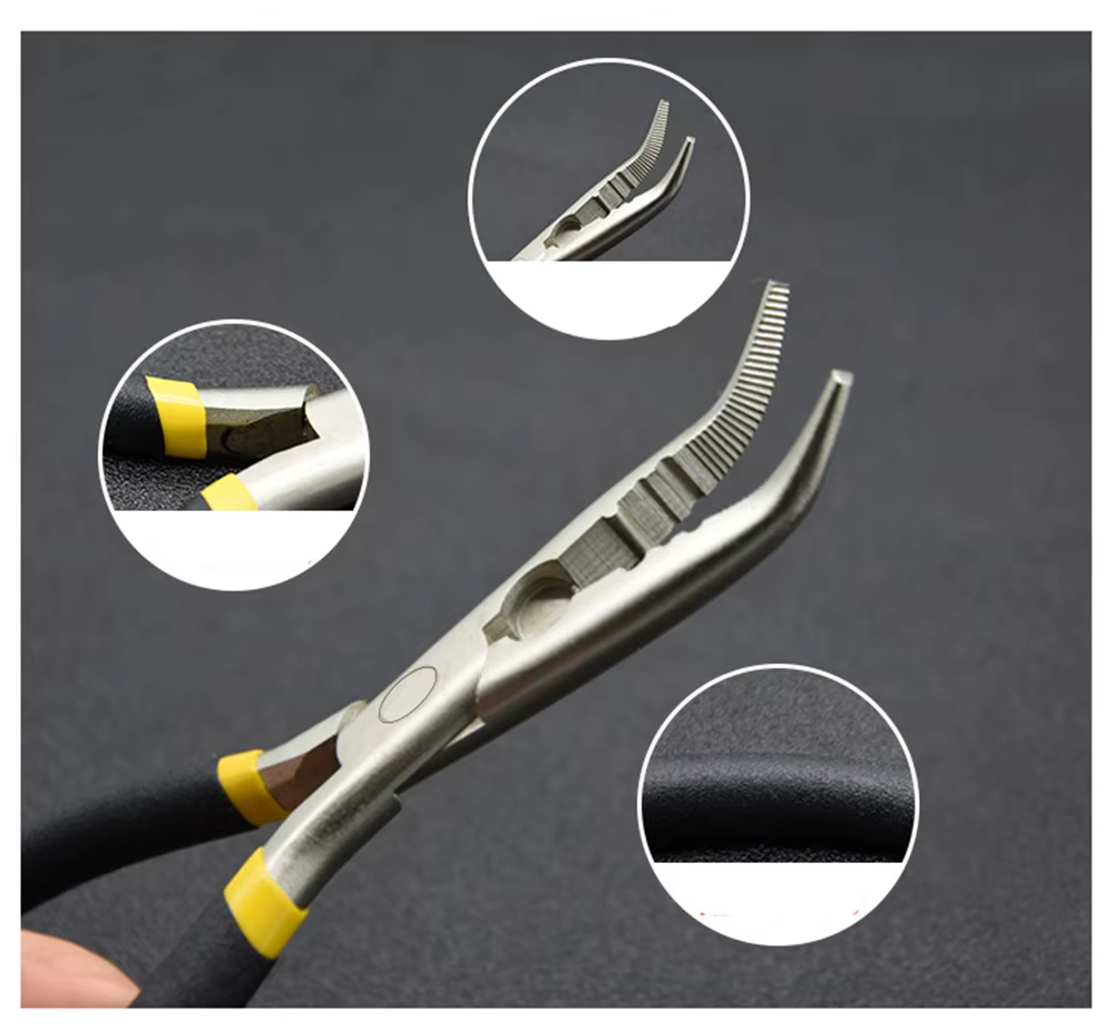 1 ชิ้นสแตนเลสสตีลคีมตกปลาสแตนเ - Fishing Hook Remover บทวิจารณ์และราคา