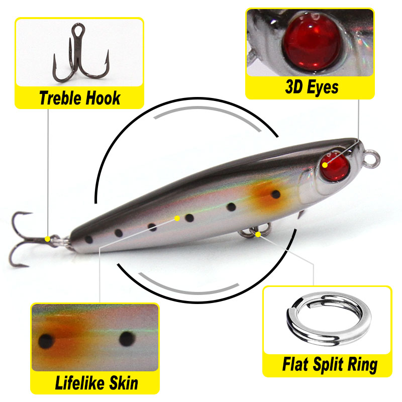 TacklePRO PE05ดินสอล่อ Stickba - Fishing Hook Assortment บทวิจารณ์และราคา