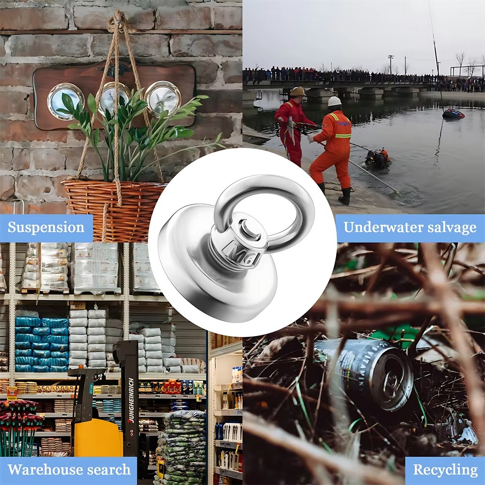 ตกปลา Salvage Neodymium แม่เหล - Fishing Hook Stainless Steel บทวิจารณ์และราคา