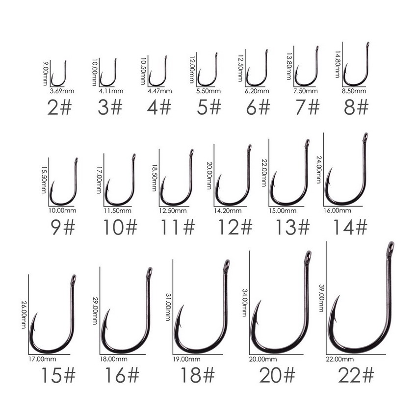 50Pcs/20Pcs Fishhook เคลือบสูง - Fishing Hook Circle บทวิจารณ์และราคา