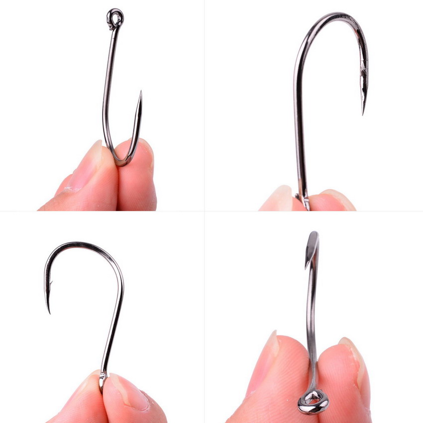 50Pcs/20Pcs Fishhook เคลือบสูง - Fishing Hook Circle บทวิจารณ์และราคา