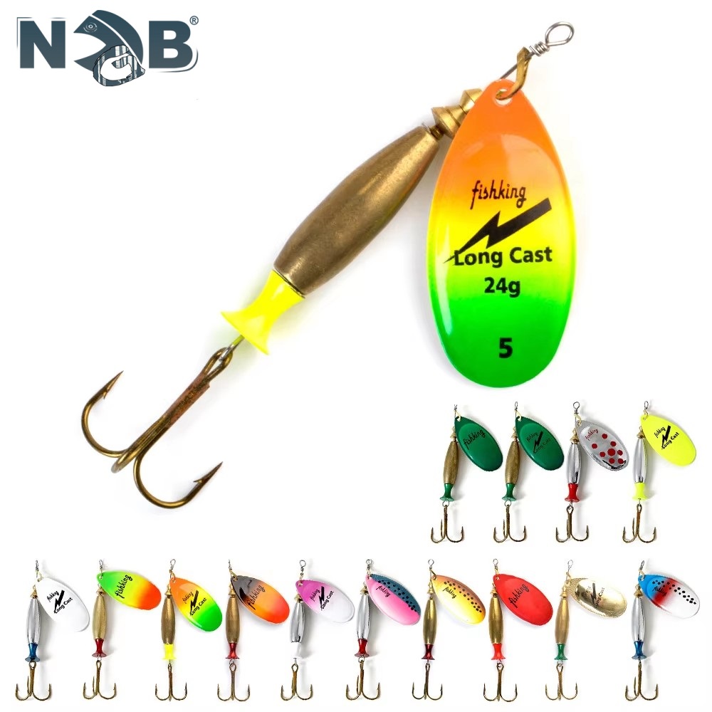 NGB Long Cast Spinner เหยื่อตก - Fishing Hook Treble บทวิจารณ์และราคา