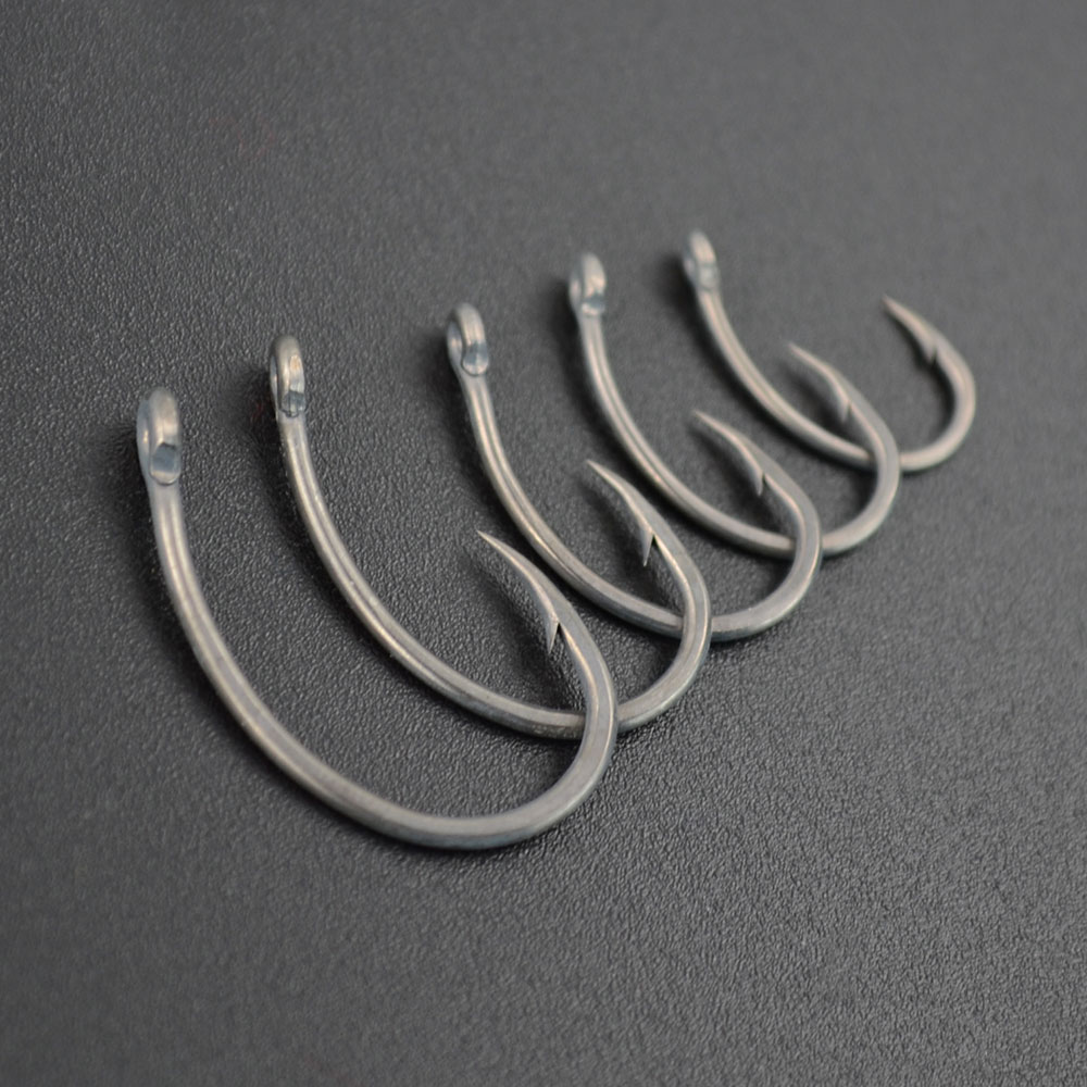 Hirisi ปลาคาร์พตะขอตกปลา 50 ชิ - Fishing Hook Offset บทวิจารณ์และราคา