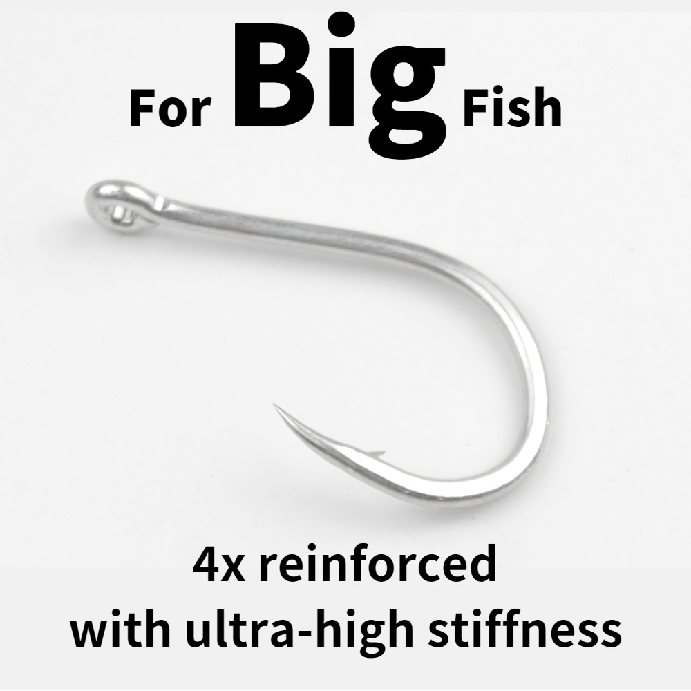 สําหรับปลาใหญ่ตะขอตกปลาหนามสูง - Fishing Hook Circle บทวิจารณ์และราคา