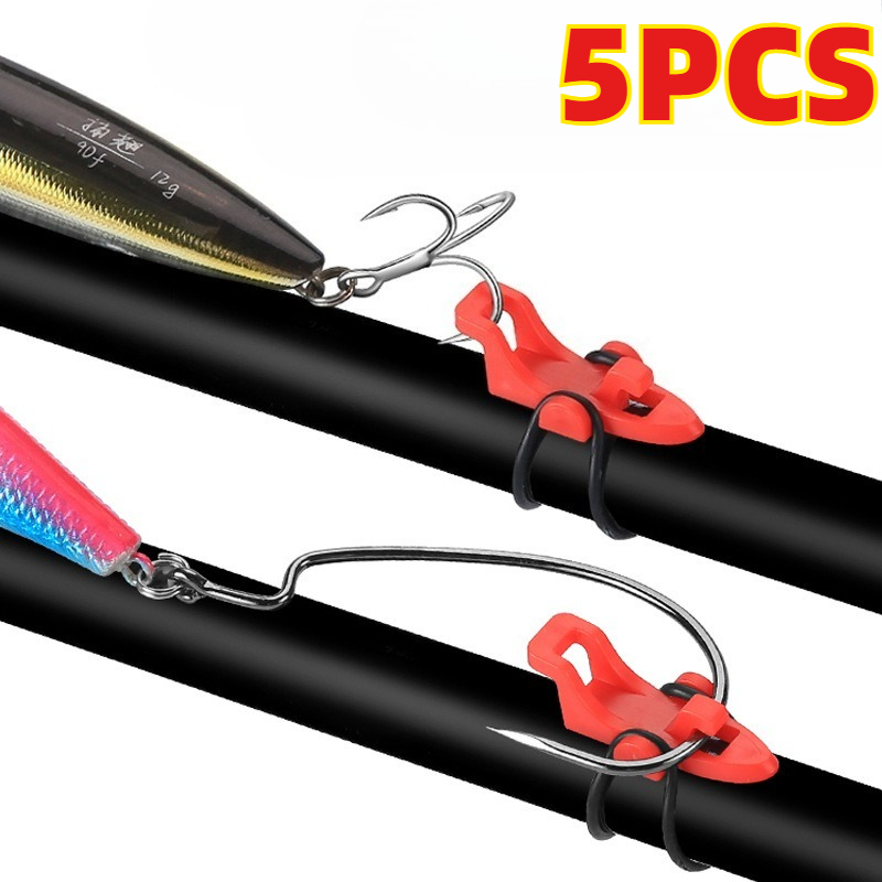 ที่เก็บเบ็ดตกปลา 5 ชิ้น อุปกรณ - Fishing Hook Jig บทวิจารณ์และราคา