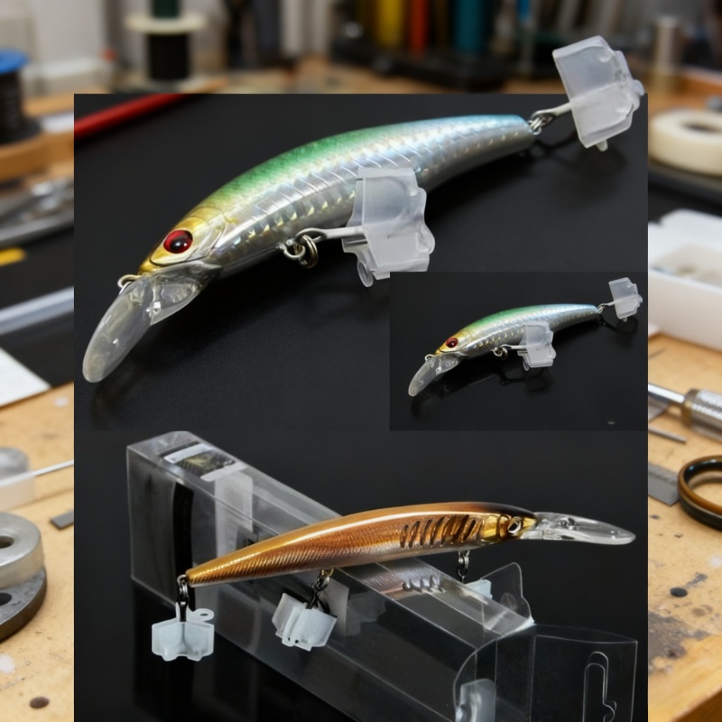 ตัวป้องกันตะขอเกี่ยวแบบเปิด 19 - Fishing Hook Treble บทวิจารณ์และราคา