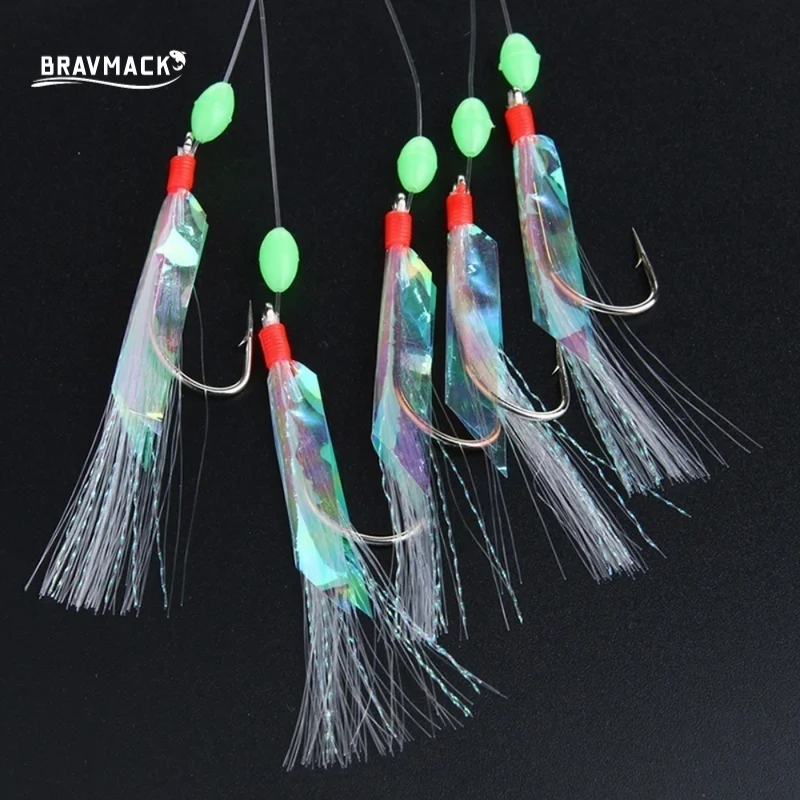 5 ชิ้น/เซ็ต Multi-สี Soft Silv - Fishing Hook Assortment บทวิจารณ์และราคา
