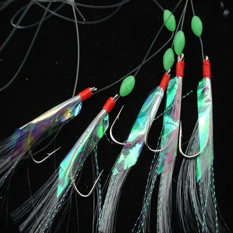 5 ชิ้น/เซ็ต Multi-สี Soft Silv - Fishing Hook Assortment บทวิจารณ์และราคา