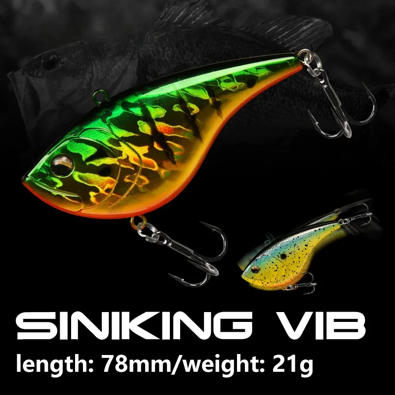 21g/78mm VIB Fishing Lure เหยื - Fishing Hook Treble บทวิจารณ์และราคา